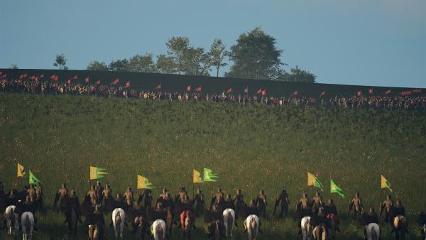 Bild 1 von 3: Der Kampf um den Thron von England entscheidet sich 1066 in der Schlacht bei Hastings.