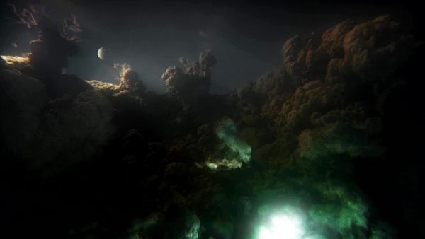 Bild 1 von 4: Der größte Planet des Sonnensystems wird von gigantischen Blitzen erleuchtet.  Sie haben Ähnlichkeiten mit den Gewittern auf der Erde - doch sie entstehen ganz ohne Wasser.