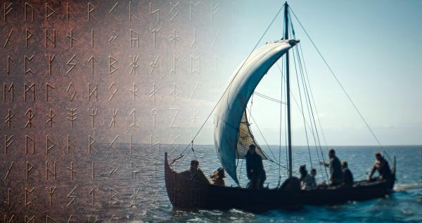 Bild 1 von 7: Erst das Segel gibt den Wikingerbooten die Möglichkeit, auch ohne Ruderkraft weite Entfernungen  zu überwinden.