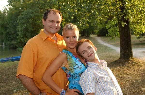 Bild 1 von 6: Die dreisten Drei: v.l.n.r. Markus Majowski, Mirja Boes und Ralf Schmitz