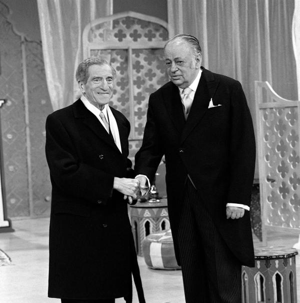 Bild 1 von 1: Im Bild: Karl Farkas, Ernst Waldbrunn.