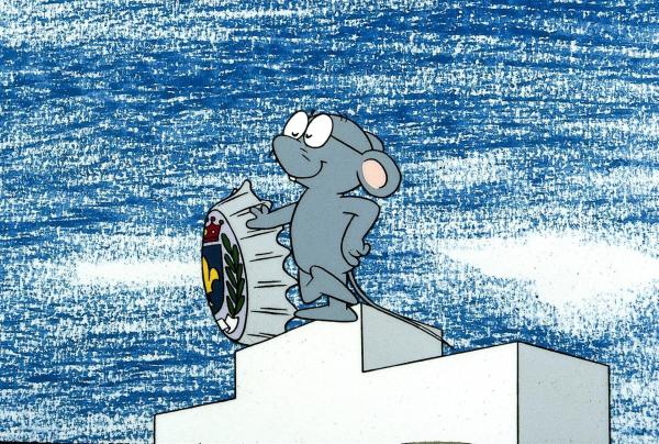 Bild 1 von 9: Im Bild: Am Ziel wartet Alexander mit der Siegermedallie.