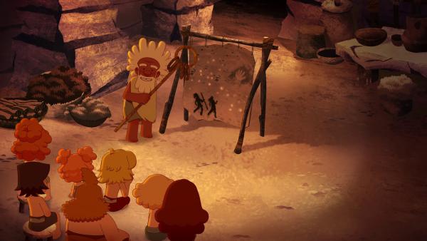 Bild 1 von 4: Aron erzählt von einer legendären himmlischen Höhle.