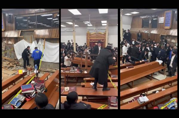 Bild 1 von 1: Schon die Aufnahme eines Streits über den Ausbau einer Synagoge genügt, damit sich Menschen im Internet auf schaurigste Verschwörungsideologien zu Menschenhandel und Kinderopfern stürzen.