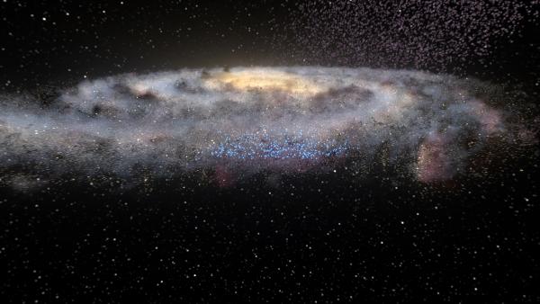 Bild 1 von 1: Hunderttausende von Galaxien im Universum verlieren an Leuchtkraft, darunter auch die Milchstraße. Was ist der Grund dafür?