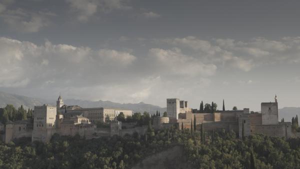 Bild 1 von 15: Im Bild: Alhambra-Palast in Granada.