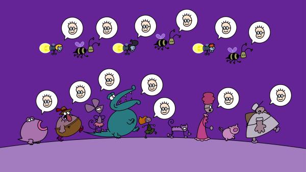 Bild 1 von 2: TOM ist verschwunden. Alle Freunde des TOM-Landes beginnen, ihn zu suchen.