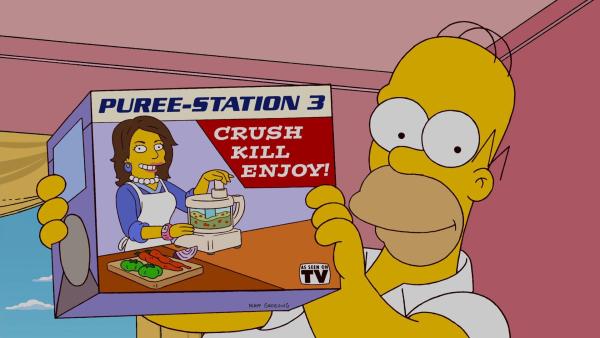 Bild 1 von 8: Ahnt nicht, dass Bart sich rächen will, nachdem er ihn in einen Hasenkäfig gesperrt hat: Homer ...
