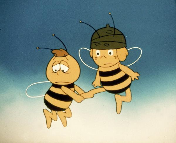 Bild 1 von 9: Im Bild: Willie hält Maja?s Ersatzdienst für nicht gut und überredet die freiheitsliebende Ameise, wieder Maja?s Platz einzunehmen.