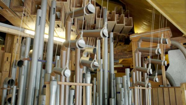 Bild 1 von 13: Im Bild: Orgel in Festung Kufstein.