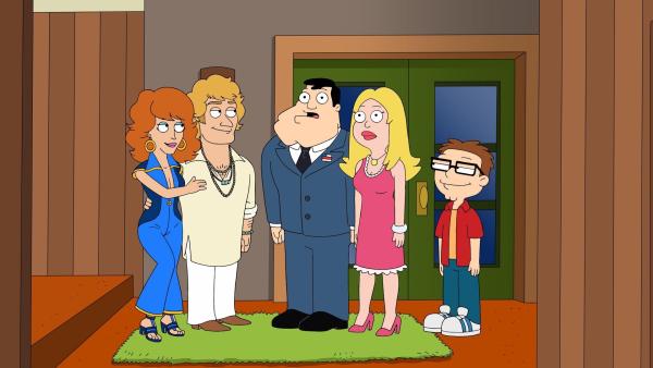 Bild 1 von 11: (v.l.n.r.) Connie; Ted; Stan; Francine; Steve