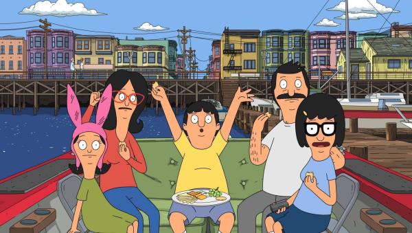Bild 1 von 8: (v.l.n.r.) Louise; Linda; Gene; Bob; Tina