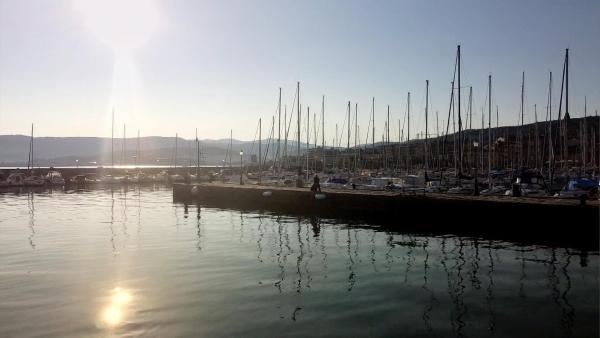 Bild 1 von 9: Im Bild: Hafen in Muggia, Italien.
