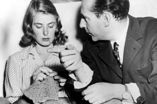 Bild 1 von 3: Ingrid Bergman und Roberto Rossellini im Jahr 1949