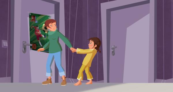 Bild 1 von 5: Auf keinen Fall darf Mama in Petjas Zimmer.