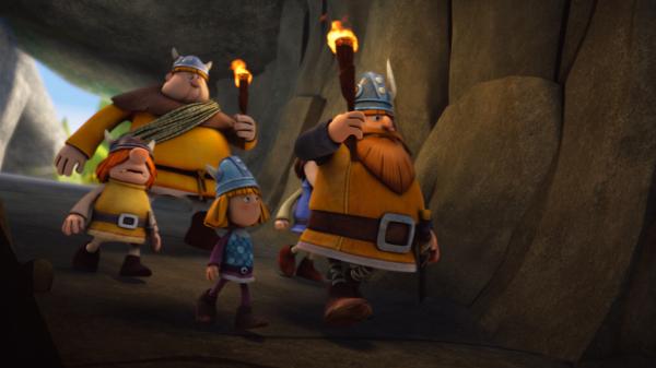 Bild 1 von 6: Die Wikinger auf Schatzsuche tief unter der Erde.