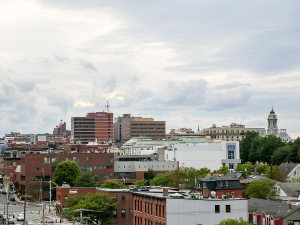 Bild 1 von 1: Im Bild: Innenstadt von Portland, Maine.