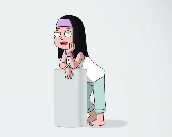 Bild 1 von 5: (6. Staffel) - American Dad - Hayley Smith