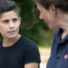 Helfer im Einsatz