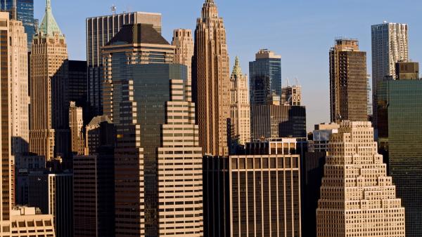 Bild 1 von 3: Ikonisch: Die Wolkenkratzer von Manhattan. Architekten auf der ganzen Welt streben in die Höhe.
