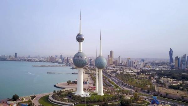 Bild 1 von 12: Im Bild: Kuweit City, Skyline.