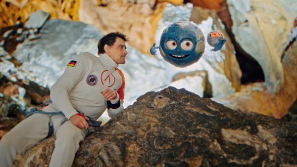 Bild 1 von 7: Die Welt und Uli Kunz in einer Höhle in Nordspanien (Mars-Simulations-Station)