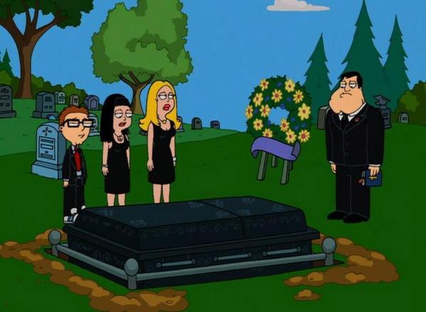 Bild 1 von 5: (v.l.n.r.) Steve Smith; Hayley Smith; Francine Smith; Stan Smith