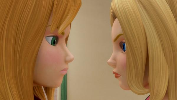 Bild 1 von 7: Vanessa (li.) fordert Wendy (re.) heraus: Sie wettet mit ihr, dass der Verlierer des Wanderritt-Wettbewerbes einen Monat lang die Reitstiefel des anderen putzen muss.