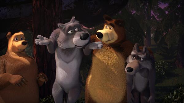 Bild 1 von 8: Doch die Wölfe haben eigentlich gar keine Ahnung, wie man ein Auto fährt. Sie können nämlich gar nicht lesen.