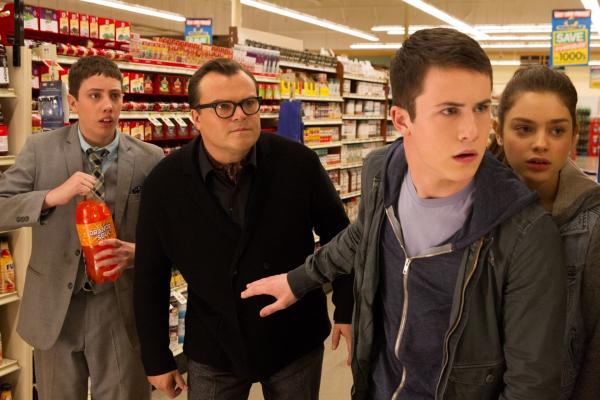Bild 1 von 4: L-r, Ryan Lee, Jack Black, Dylan Minnette and Odeya Rush star in Columbia Pictures' \
