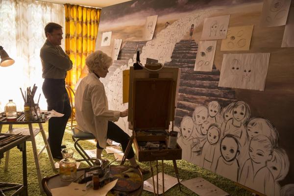 Bild 1 von 8: Walter Keane (Christoph Waltz, l.); Margaret Keane (Amy Adams, r.)