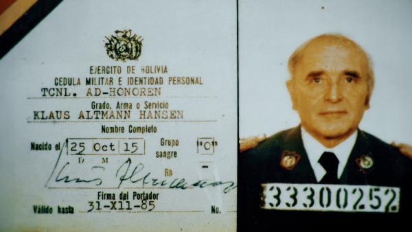 Bild 1 von 7: Der Nazi-Kriegsverbrechers Klaus Barbie lebte unter dem Namen \