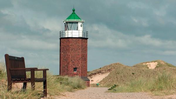 Bild 1 von 1: Leuchtturm Rotes Kliff auf Sylt.