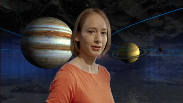 Bild 1 von 8: Die Astrophysikerin Sibylle Anderl geht den kosmischen Ursprüngen von Deutschlands Bodenschätzen auf den Grund.