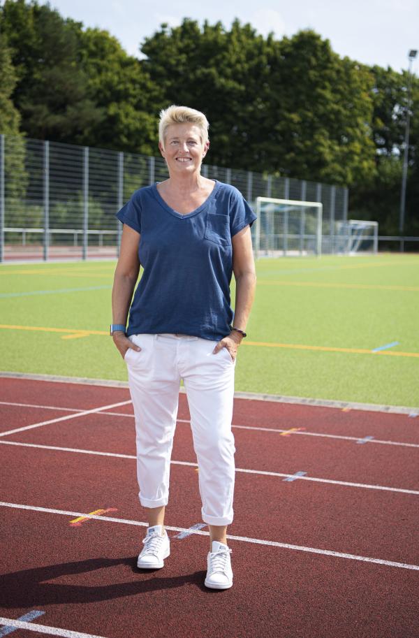 Bild 1 von 12: Doreen Meyer / Nachwuchs-Trainerin der DFB Fußball Frauen und Ex-DDR Nationalspielerin