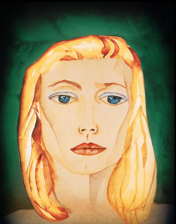 Bild 1 von 15: Der junge Künstler Finnegan Bell hat ein Portrait seiner großen Liebe Estella gemalt.