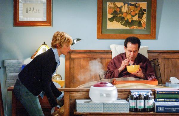 Bild 1 von 1: Im Bild: Traylor Howard (Natalie Teeger), Tony Shalhoub (Adrian Monk).