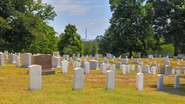 Bild 1 von 11: Im Bild: Nationalfriedhof Arlington - Der Friedhof wurde 1864 während des Sezessionskrieges errichtet und ist der größte Soldatenfriedhof des Landes.