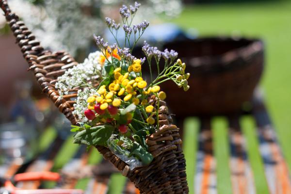 Bild 1 von 14: Blumengesteck von Monika Schudt.