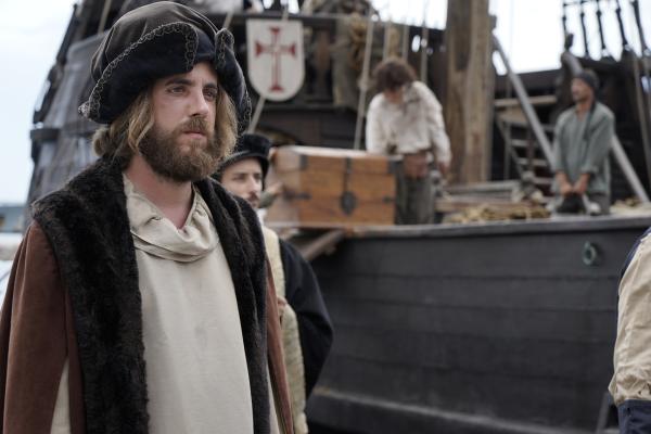 Bild 1 von 13: Kolumbus (Pedro Monteiro, l.) wird nie verstehen, dass er nicht Asien, sondern Amerika erreicht hat.