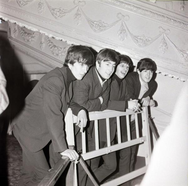 Bild 1 von 7: Im Bild: The Beatles.