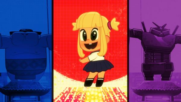 Bild 1 von 6: Mascha als Manga-Figur