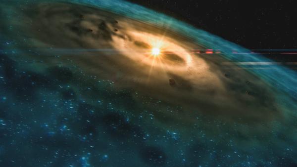 Bild 1 von 4: Wissenschaftler glaubten zu wissen, wie Planeten entstehen. Die Aufnahmen eines revolutionären Teleskops liefert allerdings ganz neue Erkenntnisse.