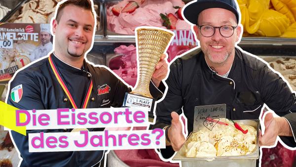 Bild 1 von 1: Ben im Praktikum bei Eismacher-Meister Thomas