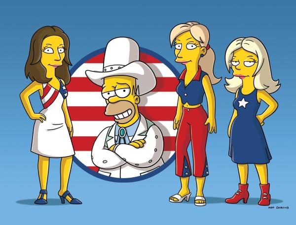 Bild 1 von 20: Homer (2.v.l.) und die Dixie Chicks ...