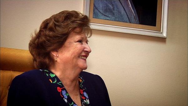 Bild 1 von 2: Lucía Hiriart war mit Augusto Pinochet verheiratet.