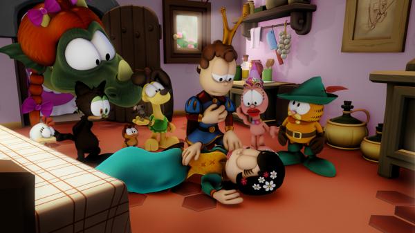 Bild 1 von 3: Elizabeth fällt in einen tiefen Schlaf und weder Jon noch eines der Tiere wissen, wie man sie wieder erwecken kann.