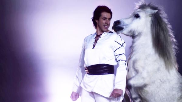 Bild 1 von 1: Jean (Jean-Francois Pignon). Pferd Gazelle (v.l.)