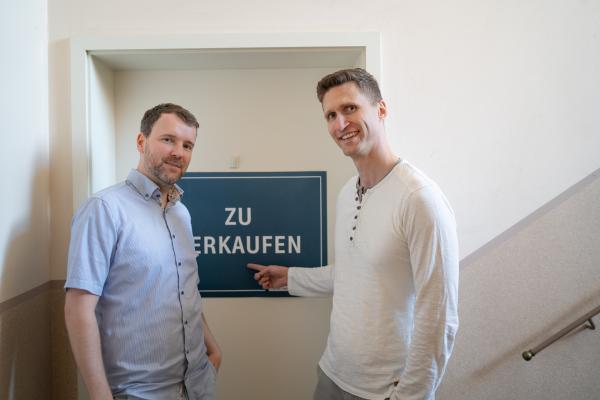 Bild 1 von 8: Tony Schenk (l.)und Carsten Schröter (r.)