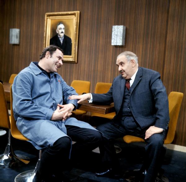 Bild 1 von 2: Im Bild: Michael Janisch, Fritz Eckhardt.